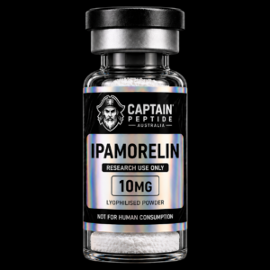 Ipamorelin 10mg – Research Grade Peptide | Captain Peptide Australia